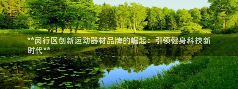 意昂体育3平台假的吗是真的吗吗：**闵行区创新运动器