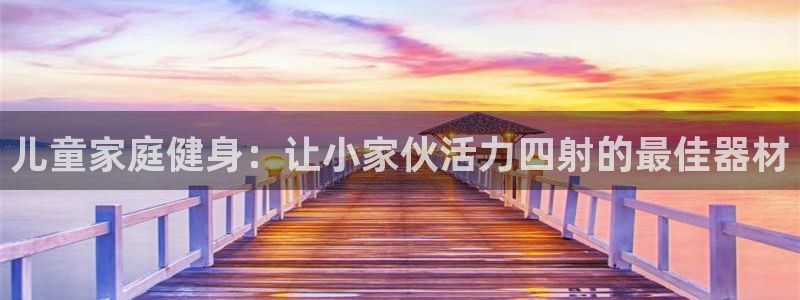 意昂体育3软件：儿童家庭健身：让小家伙活力四射的最佳