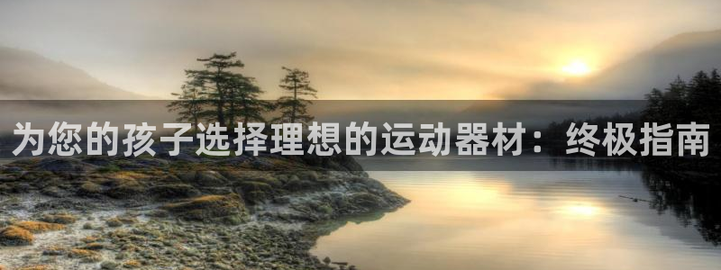 意昂3集团简介：为您的孩子选择理想的运动器材：终极指南