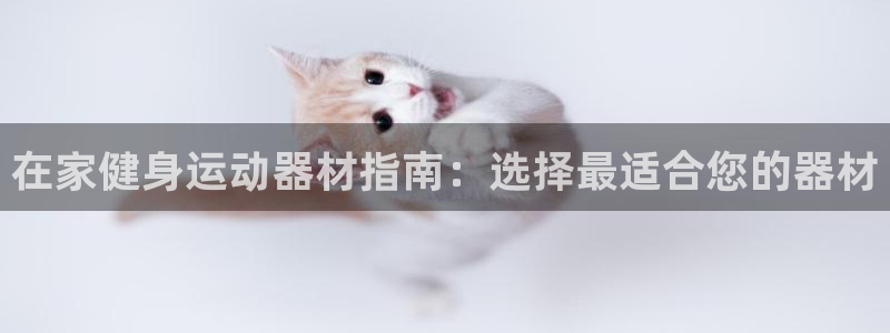 意昂体育3平台注册：在家健身运动器材指南：选择最适合您的器材